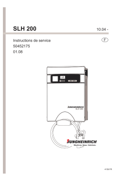 Jungheinrich SLH 200 Mode d'emploi