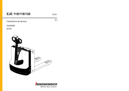 Jungheinrich EJE 120 Mode d'emploi