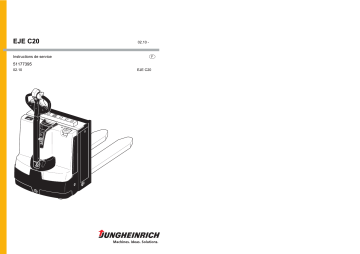 Jungheinrich EJE C20 Mode d'emploi | Fixfr