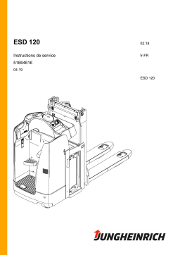 Jungheinrich ESD 120 Mode d'emploi