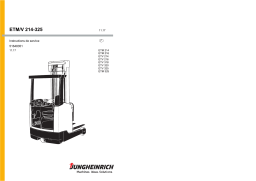 Jungheinrich ETV 225 Mode d'emploi