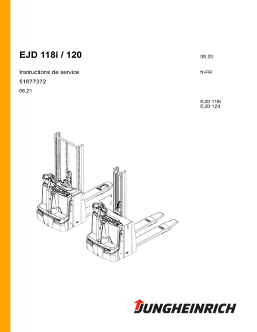 EJD 120 | Jungheinrich EJD 118i Mode d'emploi | Fixfr