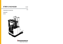 Jungheinrich ETV 220 Mode d'emploi