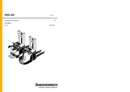 Jungheinrich ERD 220 Mode d'emploi