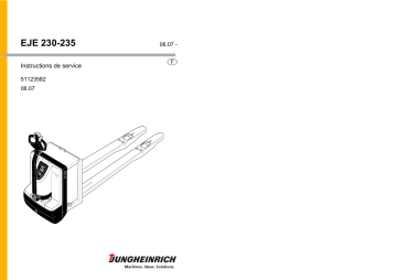 EJE 230 | Jungheinrich EJE 235 Mode d'emploi | Fixfr