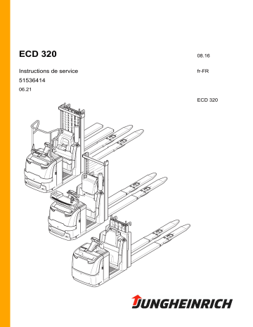 Jungheinrich ECD 320 Mode d'emploi | Fixfr