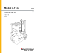 Jungheinrich EFG-DH 12,5/15B Mode d'emploi