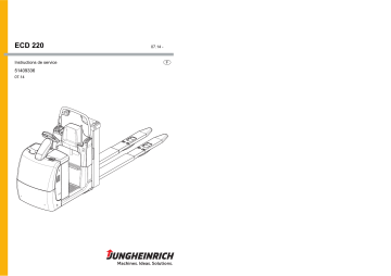 Jungheinrich ECD 220 Mode d'emploi | Fixfr