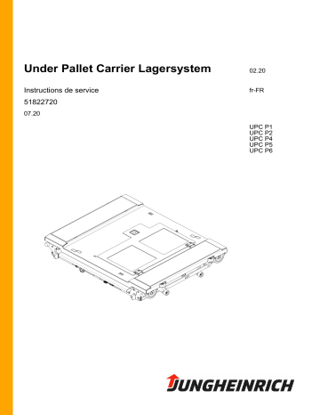 UPC P5 | Kanallager-Regalanlage UPC Typ E | UPC P6 | UPC P1 | UPC P2 | Kanallager-Regalanlage UPC Typ B | Jungheinrich UPC P4 Mode d'emploi | Fixfr