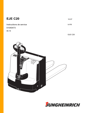 Jungheinrich EJE C20 Mode d'emploi | Fixfr