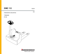 Jungheinrich EME 112 Mode d'emploi