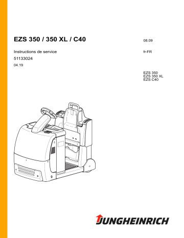EZS 350 | EZS 350 XL | Jungheinrich EZS C40 Mode d'emploi | Fixfr