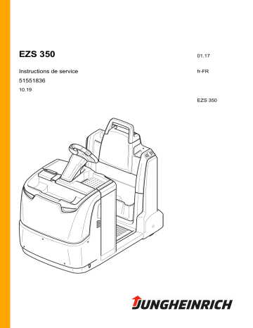 Jungheinrich EZS 350 Mode d'emploi | Fixfr