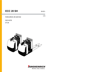Jungheinrich ECC 20 SH Mode d'emploi | Fixfr