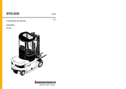 Jungheinrich EFG D30 Mode d'emploi