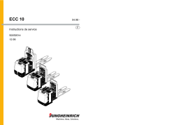 Jungheinrich ECC 10 Mode d'emploi