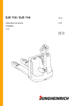 Jungheinrich EJE 114i Mode d'emploi