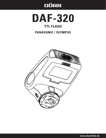 Dörr 370304 DAF-320 TTL Flash for Olympus/Panasonic Une information important | Fixfr