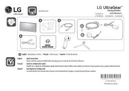 LG 24GN650 24 inch UltraGear FHD IPS 1ms HDR Monitor Guide d'installation