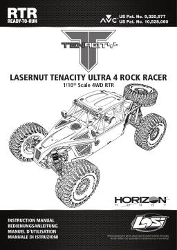 Horizon Lasernut Tenacity Ultra 4 Rock Racer Manuel utilisateur