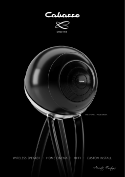 CABASSE The Pearl Pelegrina Wireless Extreme High End Speakers 7400W Guide d'installation