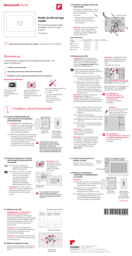 Honeywell WiFi Color Touchscreen Thermostat Manuel du propriétaire