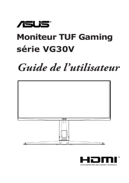Asus TUF Gaming VG30VQL1A Monitor Mode d'emploi