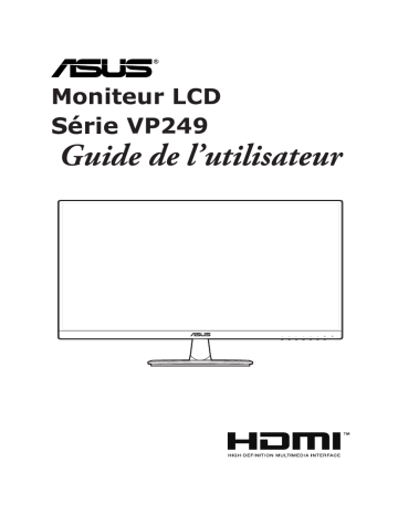 Asus VP249HV Monitor Mode d'emploi | Fixfr