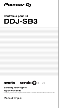 Pioneer DDJ-SB3 DJ Controller Manuel du propriétaire