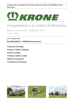 Krone EzBA SmartConnect Mode d'emploi