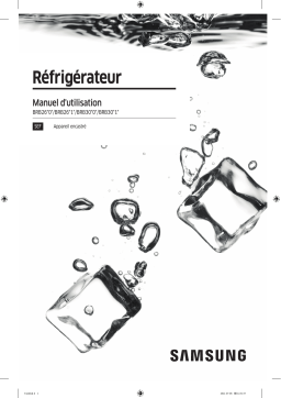 Samsung RB3ET632ESA Réfrigérateur combiné, 376L - Manuel utilisateur