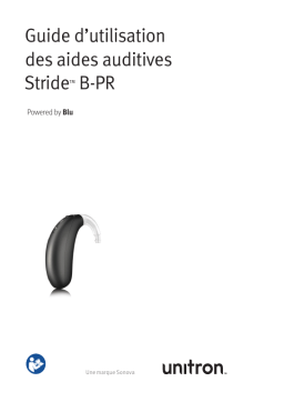 Unitron Stride B-PR Mode d'emploi