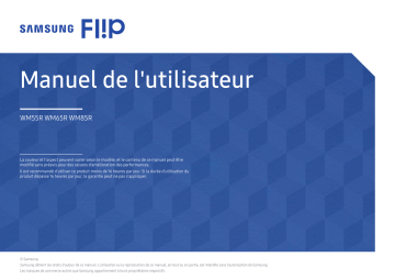 WM55R | Samsung WM65R Manuel utilisateur | Fixfr