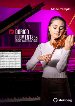 Steinberg Dorico Elements 3.5 Manuel utilisateur