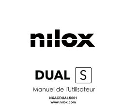 Nilox DUAL S VIDEOCAMERE Manuel utilisateur