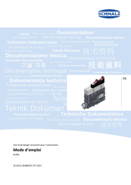 Schmalz  SCPSb 10 S04 NO Compact ejector  Mode d'emploi