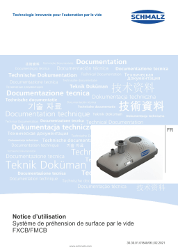 Schmalz  ROB-SET FXCB YASKAWA O20 Complete vacuum system for connecting to lightweight robots  Mode d'emploi