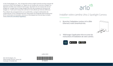 Arlo Ultra / Ultra 2 (VMC5040) Guide de démarrage rapide | Fixfr