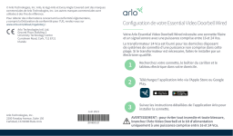 Arlo Video Doorbell (AVD1001) Guide de démarrage rapide