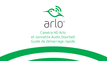 Arlo Audio Doorbell (AAD1001) Guide de démarrage rapide | Fixfr