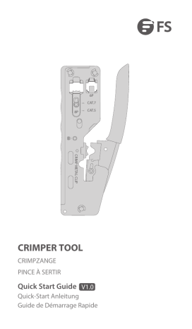 FS Crimper Tool Mode d'emploi | Fixfr