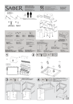 Saber R67SC0017 Bbq And Gas Grill Guide d'installation