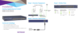 Netgear Switch Manuel utilisateur