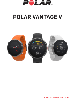 Polar Montre GPS Multisport Manuel utilisateur