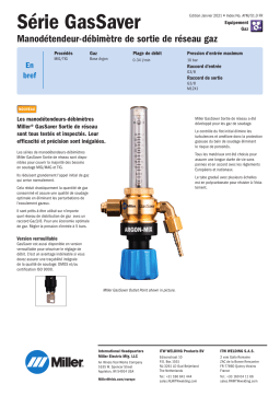 Miller GasSaver Outlet Point Lockable spécification