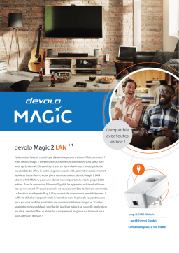 Devolo Magic 2 LAN : Starter Kit CPL le plus Rapide du Monde spécification