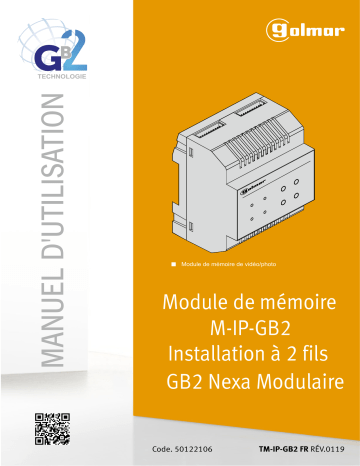 Golmar TRIP TM-IP-GB2 ML REV.0119 Manuel du propriétaire | Fixfr