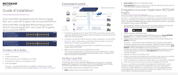 Netgear (GS724TPP) Smart switch Ethernet PoE 18 ports Gigabit- Web Manageable via le cloud Insight spécification