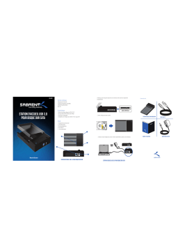 Sabrent Station d’Accueil USB 3.0 vers SATA Manuel utilisateur