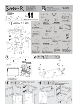 Saber R67SC0917 Bbq And Gas Grill Guide d'installation